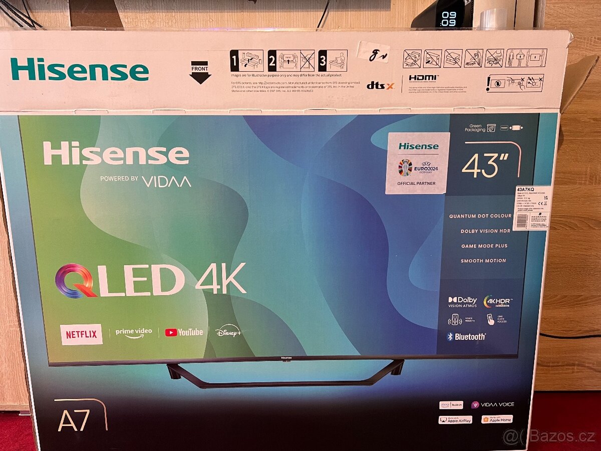 Televize Hisense Qled 4K - 4
