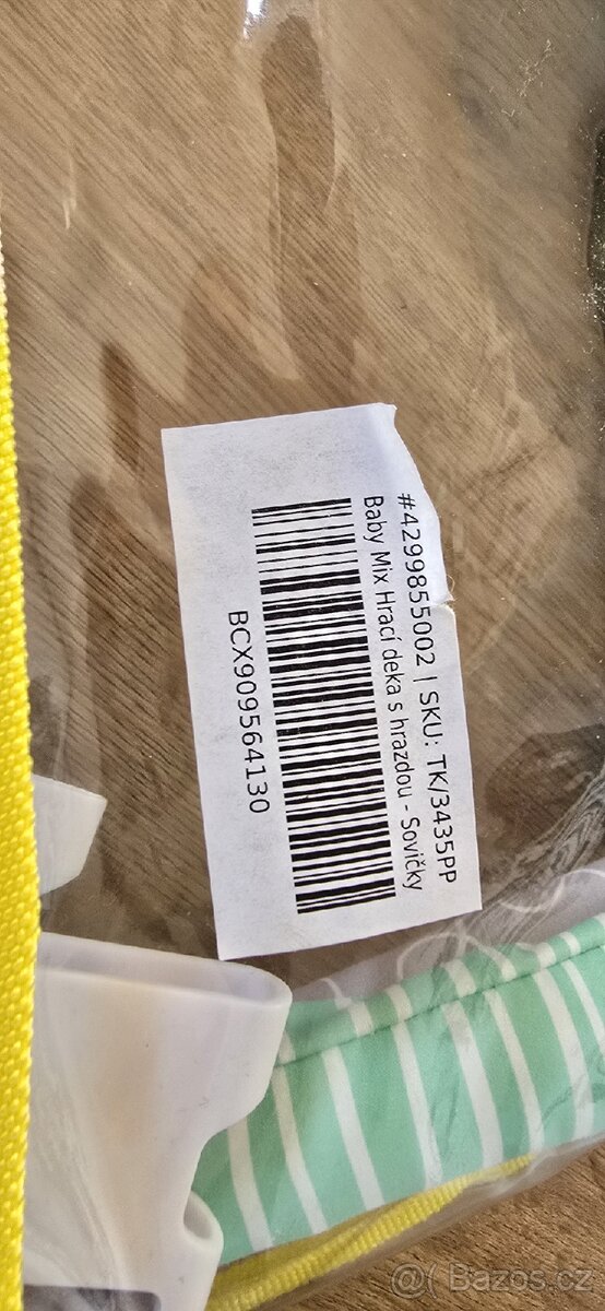 Hrací deka s hrazdou - 4