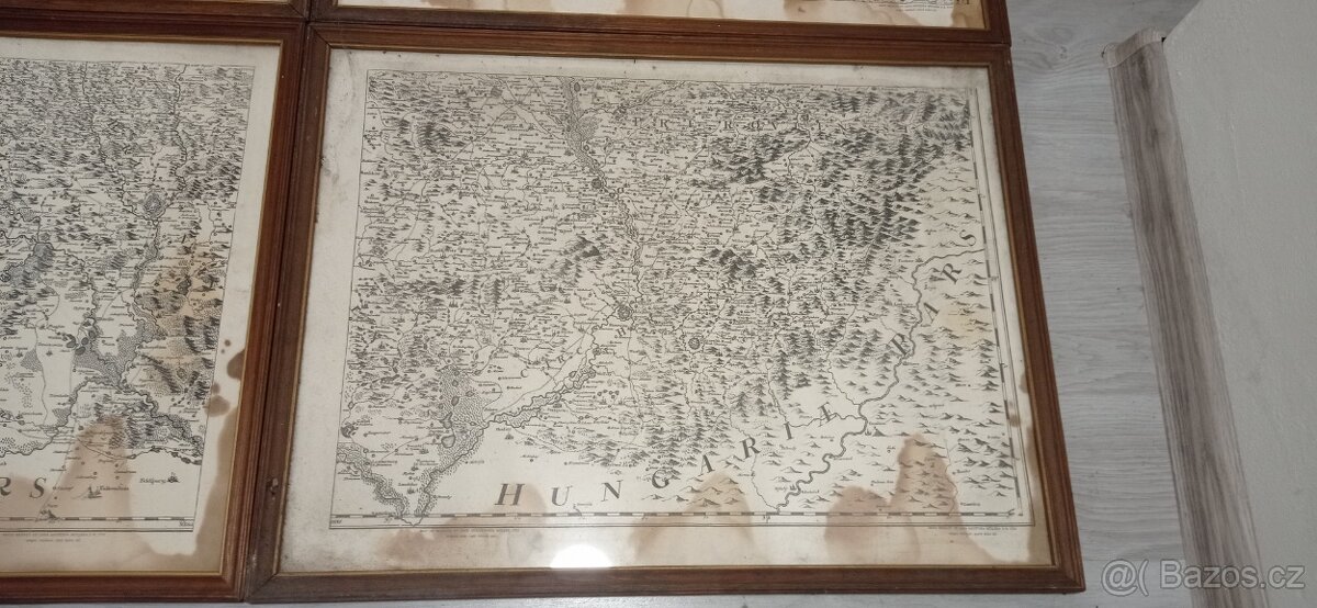 Obrazy mapa Moravy - 4