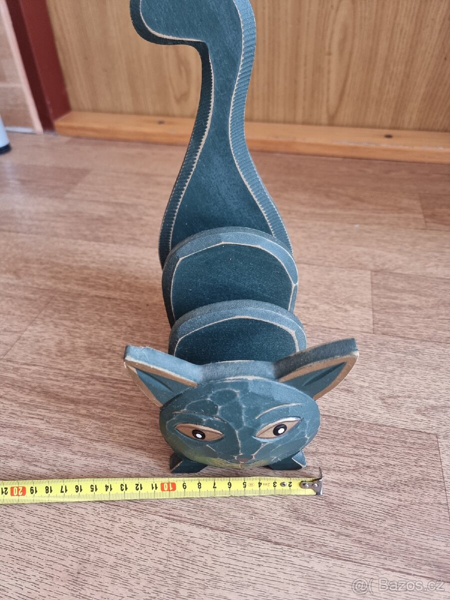 Kočka dřevěná - 4