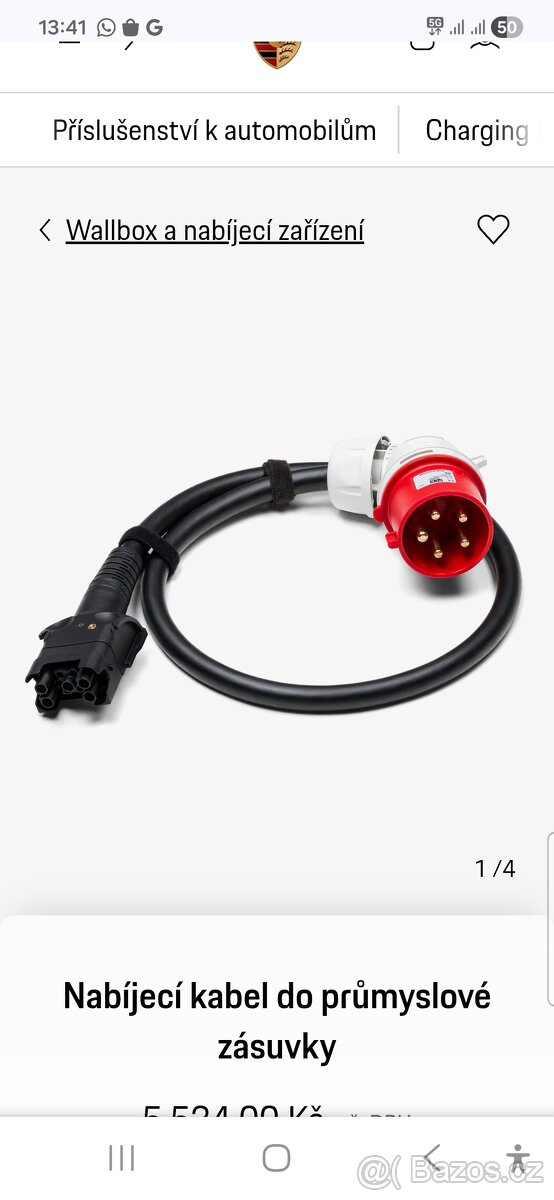 Nabíječka elektromobilů Škoda iV - 4