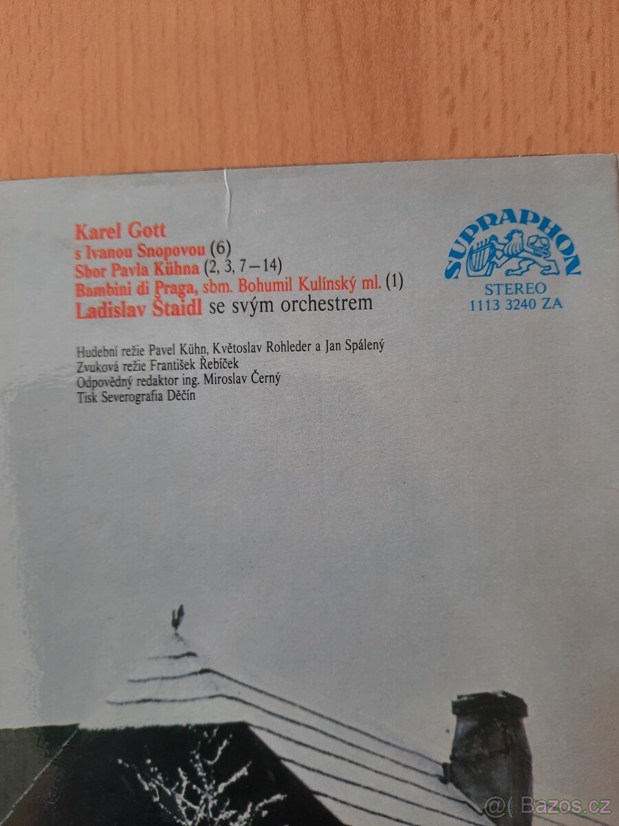 Bílé vánoce / LP Karel Gott vyd.1982 - 4