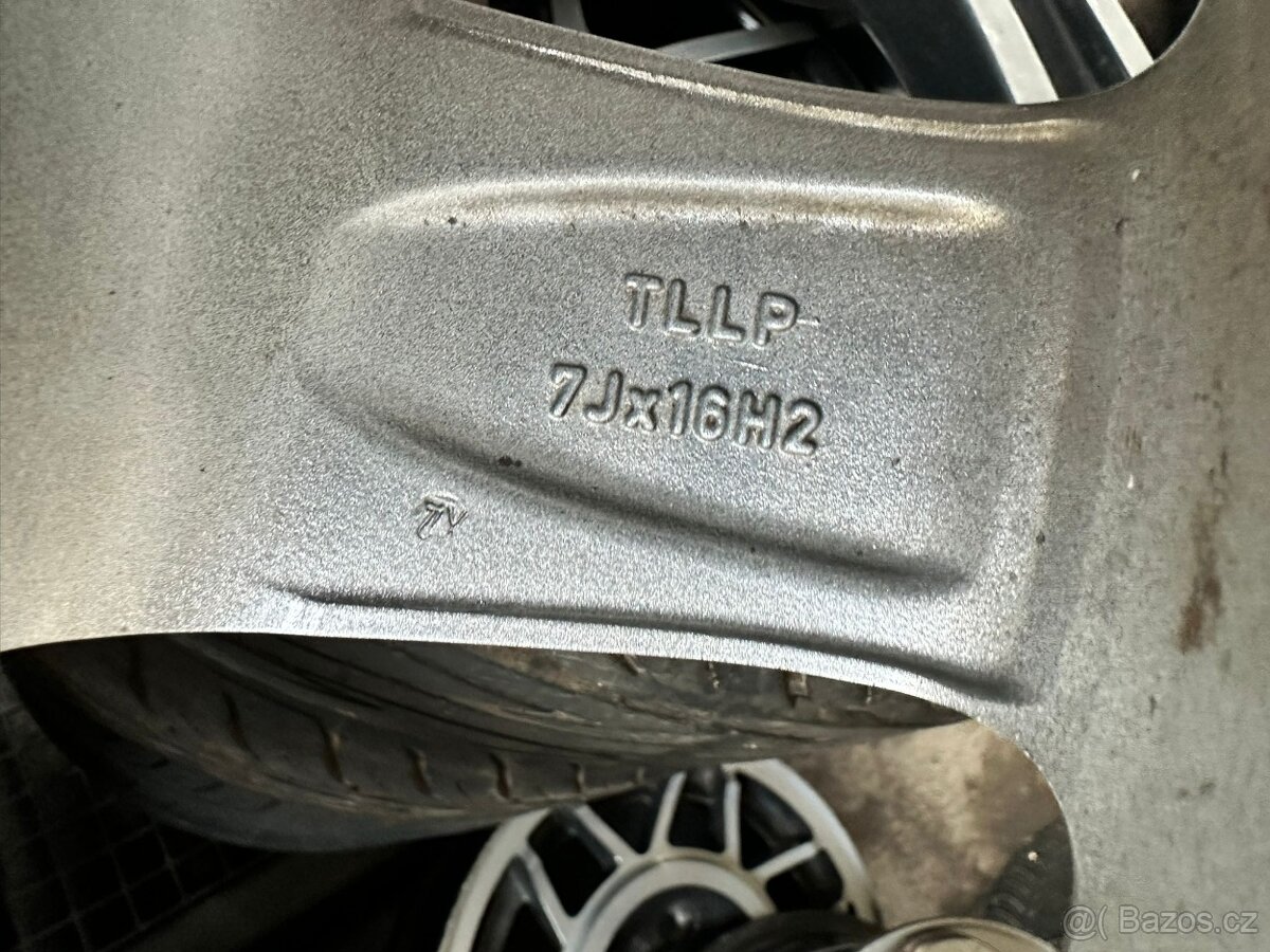 Prodám Alu kola Dezent 5x112 7jx16 H2 ET35 - 4