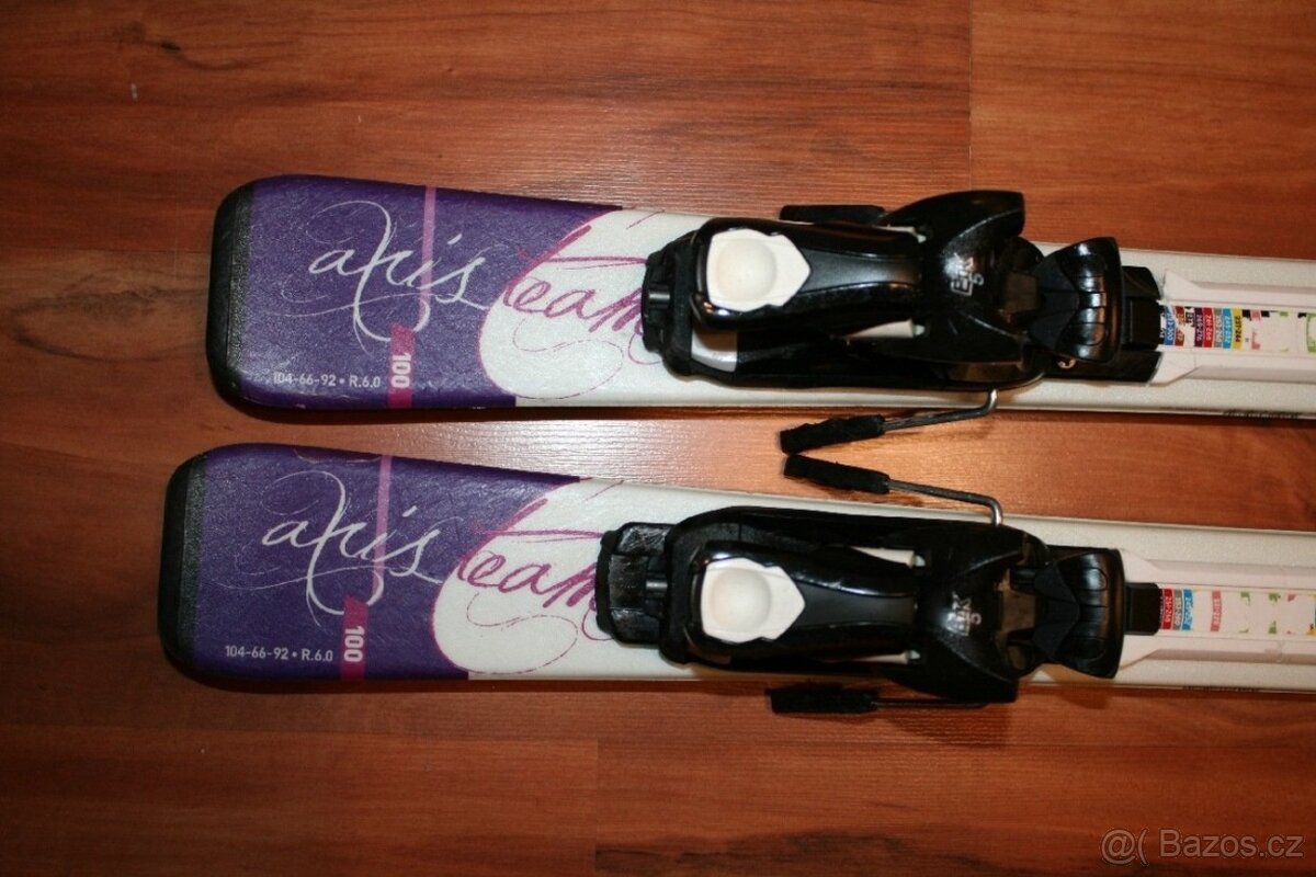 lyže Stockli 100 cm , nastavitelne lyžaky - 4