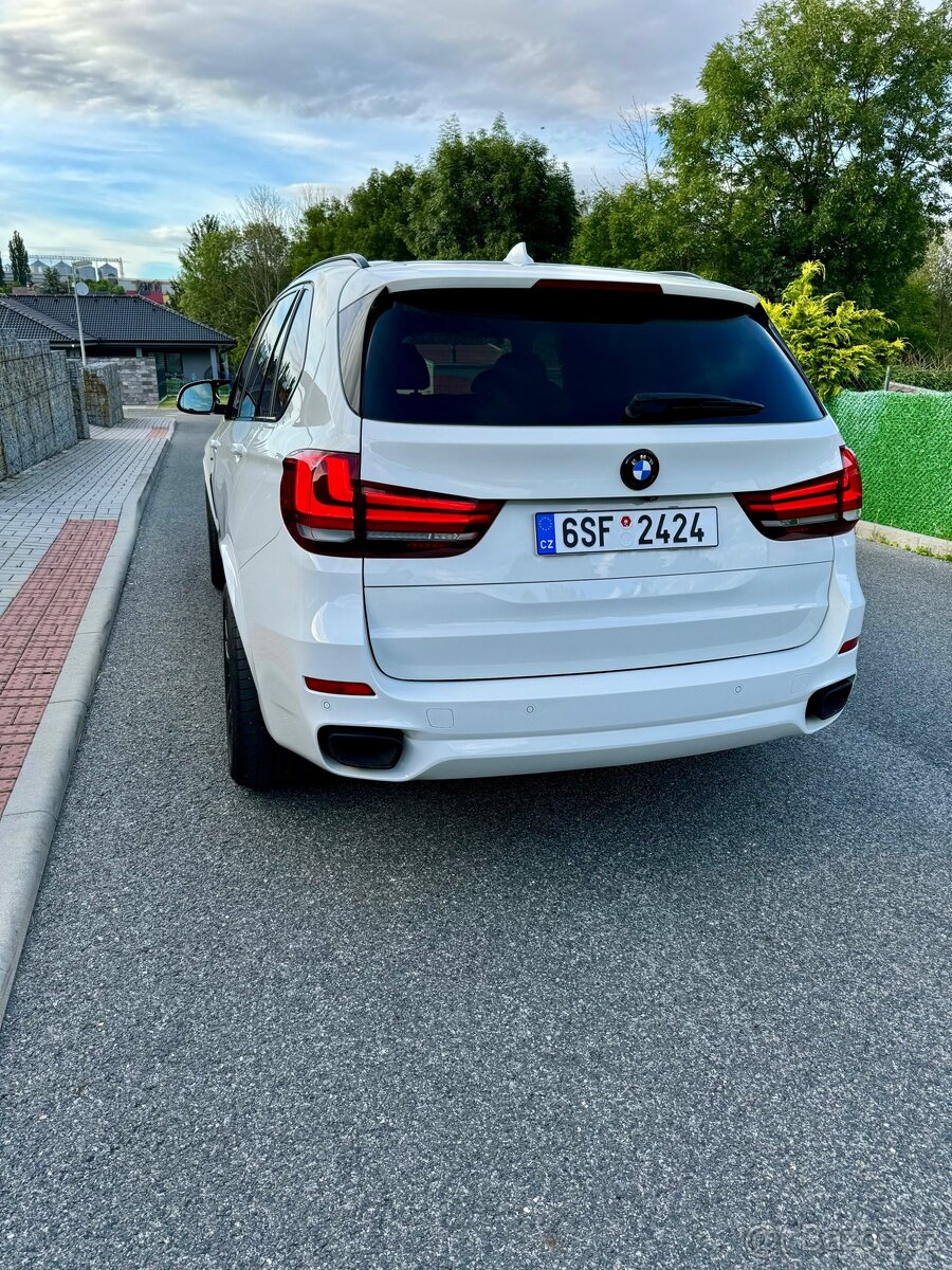 BMW, X5, M30d, F15, M paket, ČR, TOP stav, el.tažné 3,5t - 4