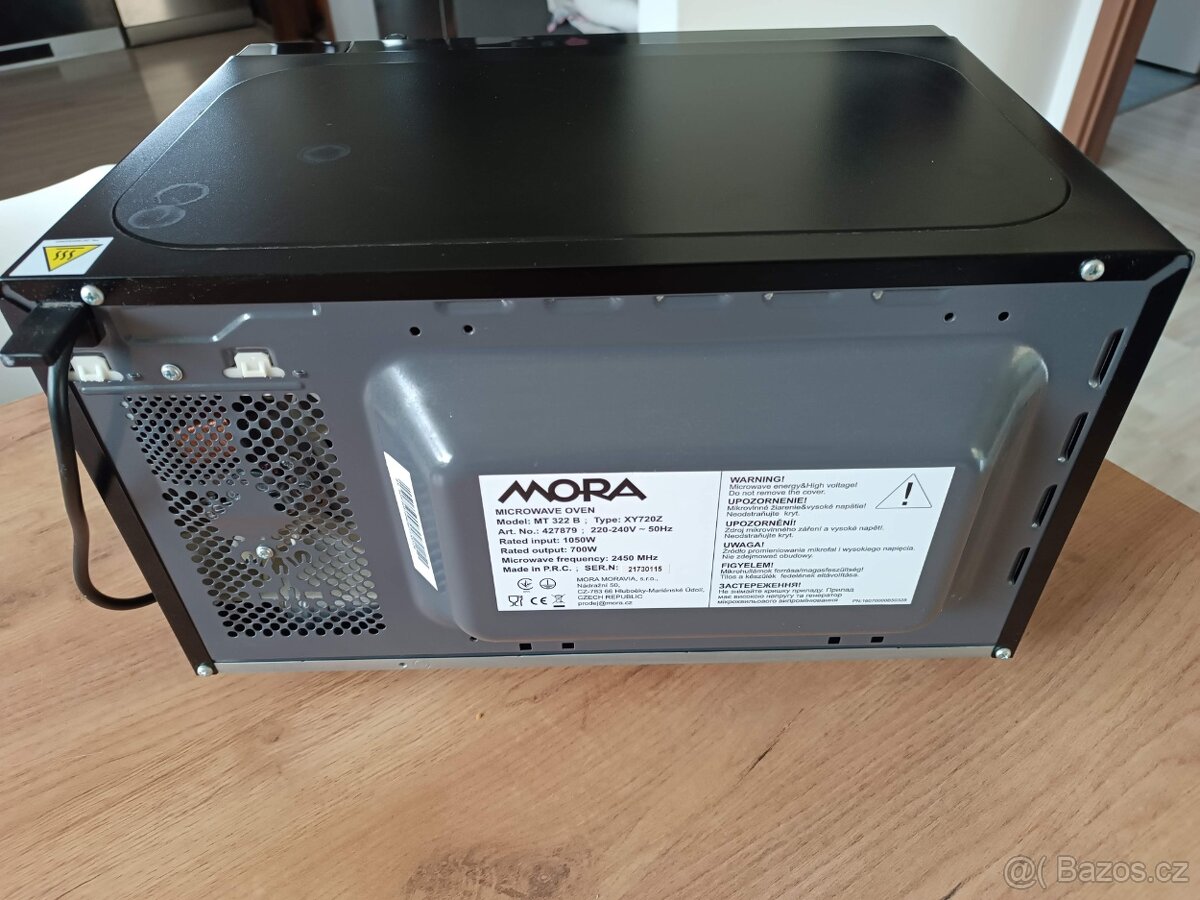 Mikrovlnná trouba Mora MT 322 B - 4