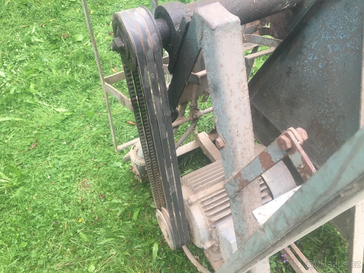 Cirkulárka,el,motor 8.1 kw+ pojízdná cívka - 4