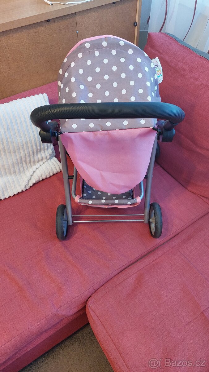 Kočárek sportovní pro panenky, znacka Doris - 4