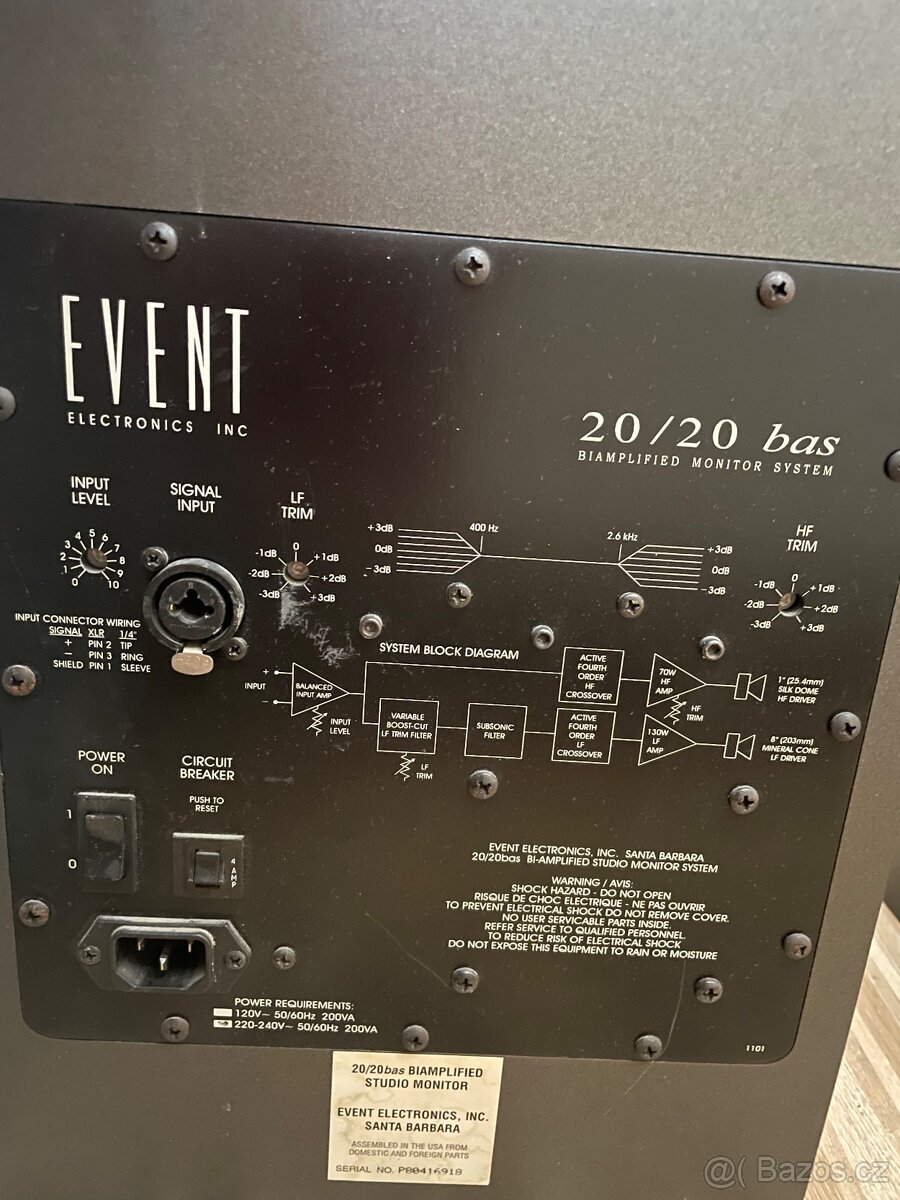 Aktivni monitory Event 20/20b - 4