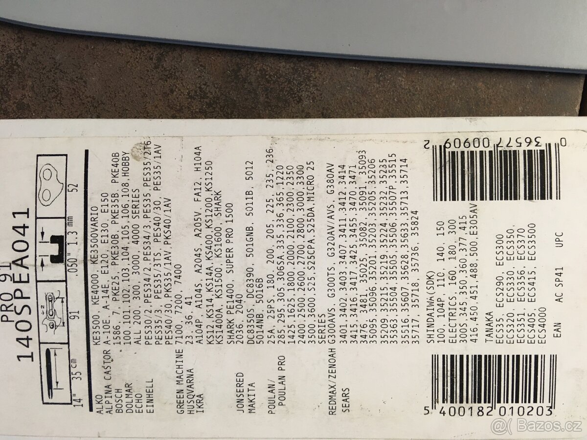 Oregon vodící lišta 140SPEA041 - 4