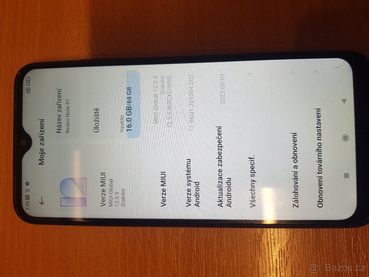 Xiaomi Redmi NOTE 8T lehce prasklý - 4