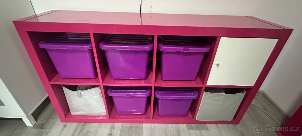 Regál Kalax - růžový - 4