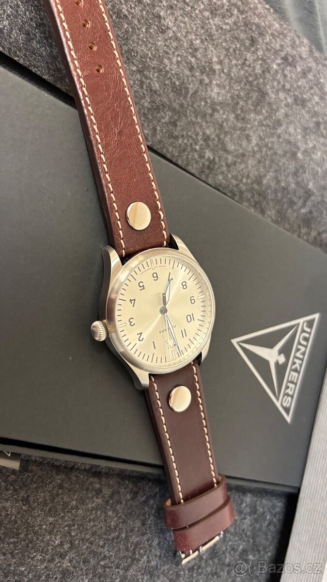 Junkers panské hodinky sappire crystal - 4