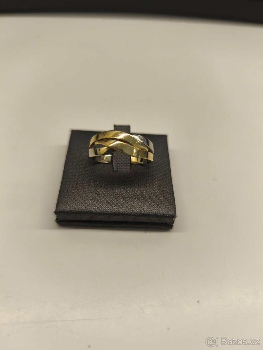 Prsten zlatý 14K - 4