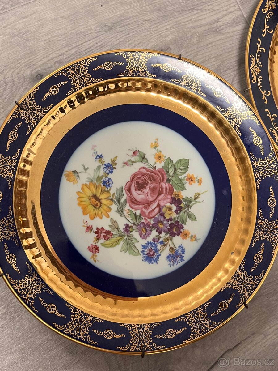 Talíře na zeď porcelán - 4