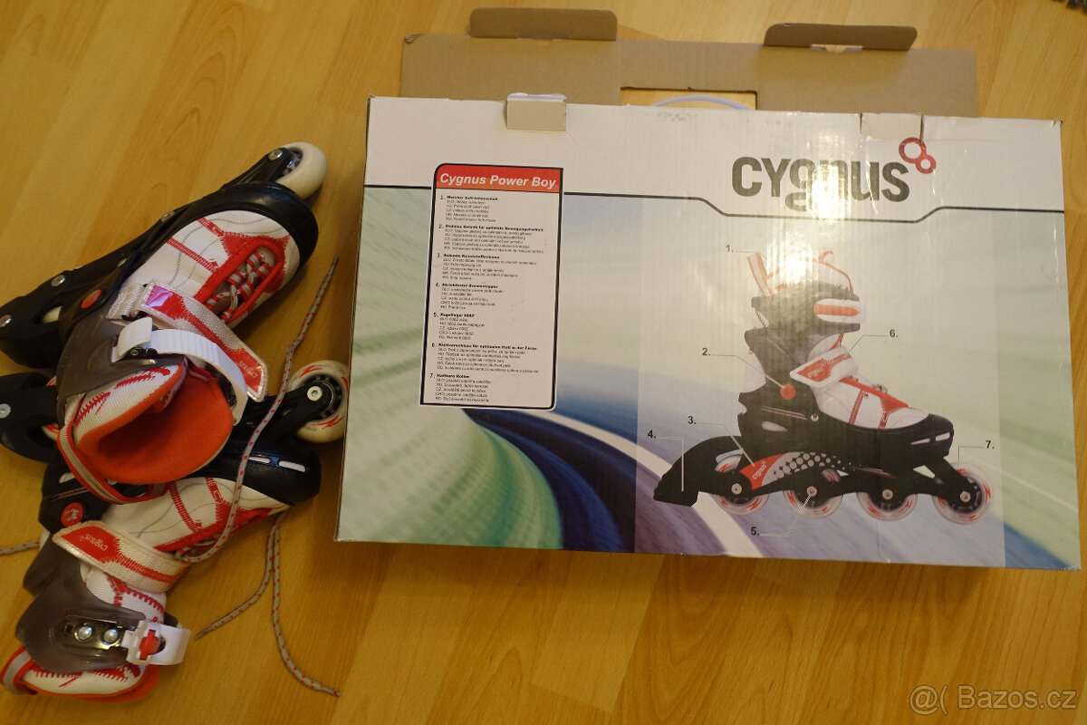 Inline brusle - nastavitelná velikost 26-29 - 4