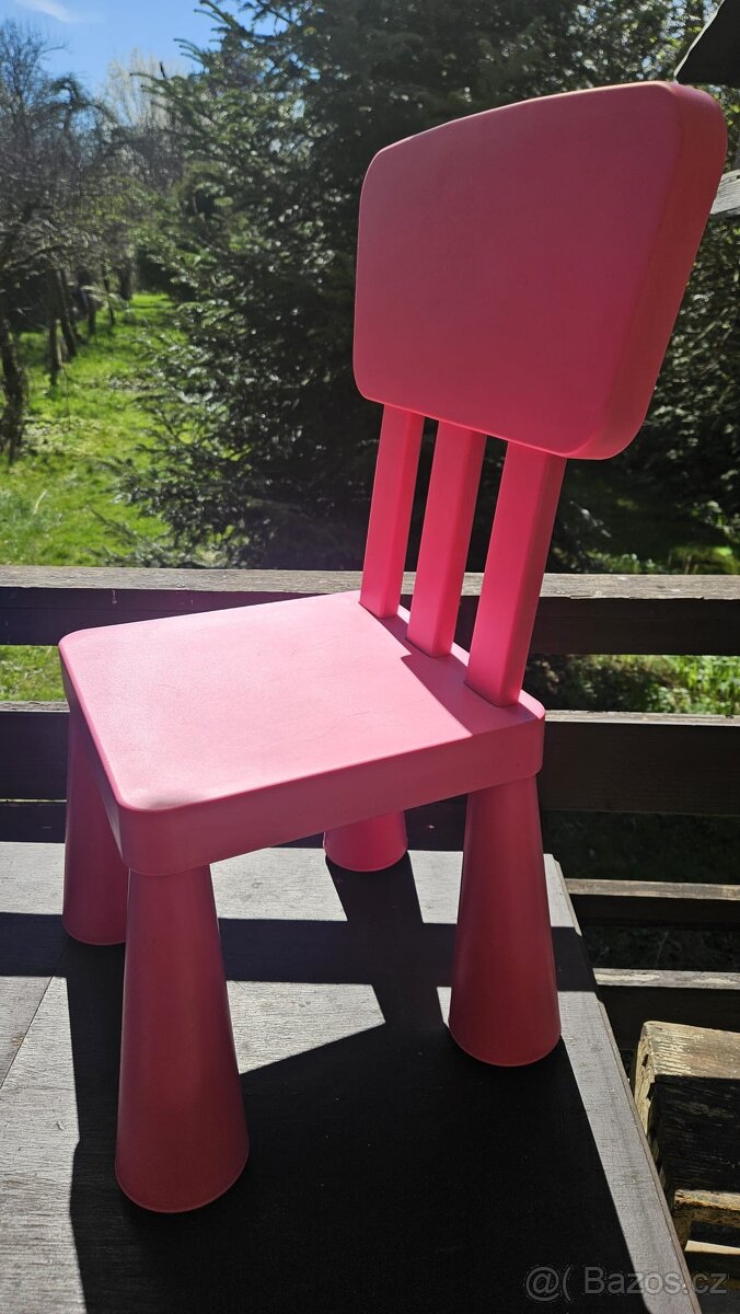 dětské plastové židle (Ikea) - 4