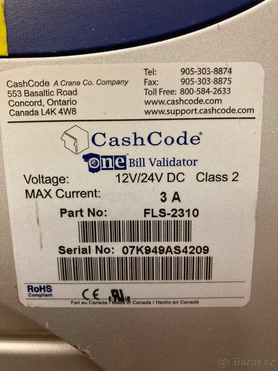 Akceptor bankovek - 4