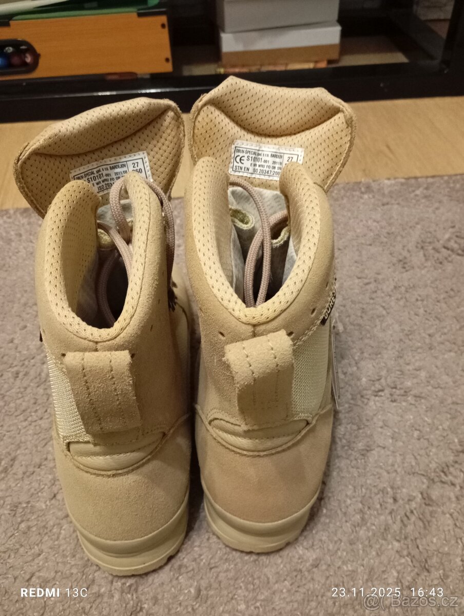 Boty polní Kanady pouštní Goretex - 4