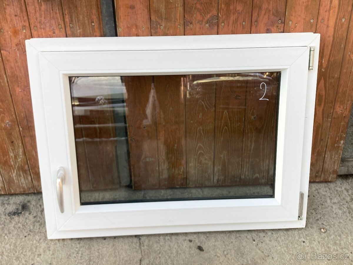 Plastová okna bílá, bílá různé rozměry, perfektní stav - 4