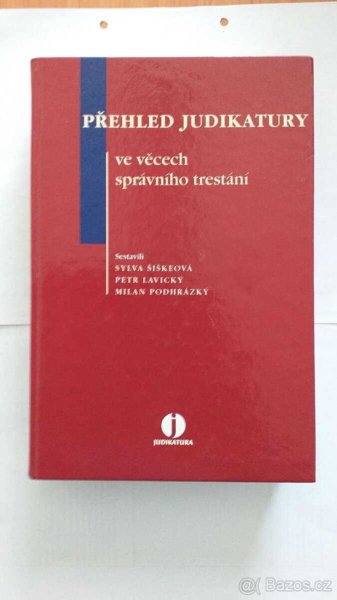 Prodám zákony a knihy o judikatůře - 4