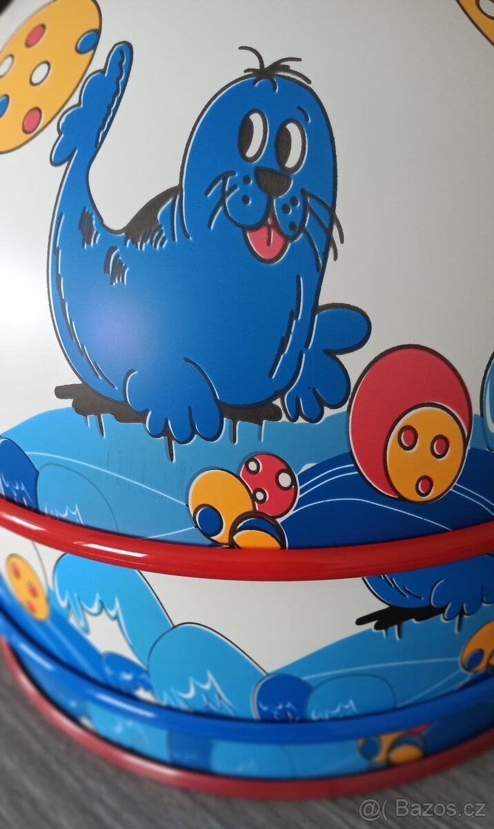 DĚTSKÝ LUSTR - ČERVENÝ nebo HNĚDÝ TULEŇ - 4