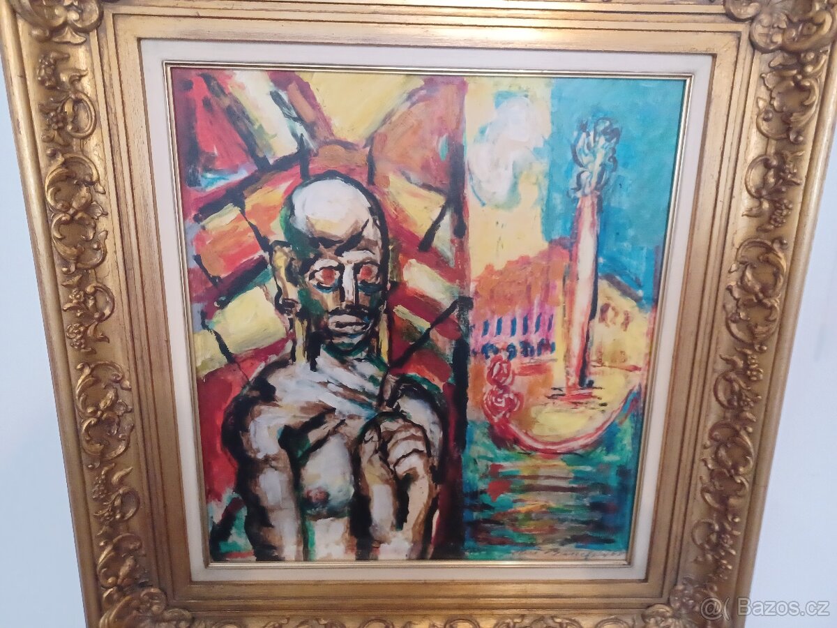 Jan Bauch. Olej na desce. Katalogový. - 4