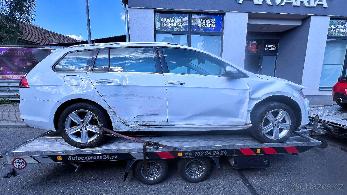 Vůz na náhradní díly VW Golf 7 kombi 2014 CLHA PYS LC9A - 4