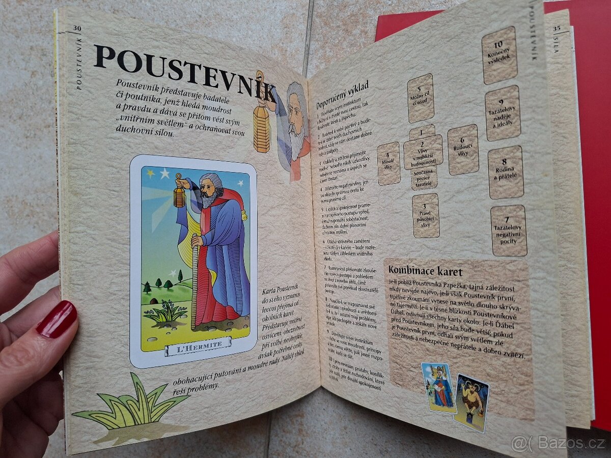 Tarot kniha + karty Kathleen McCormacková - 4