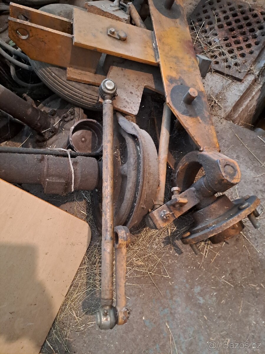 Přední natáčecí náprava z Balcancar - 4