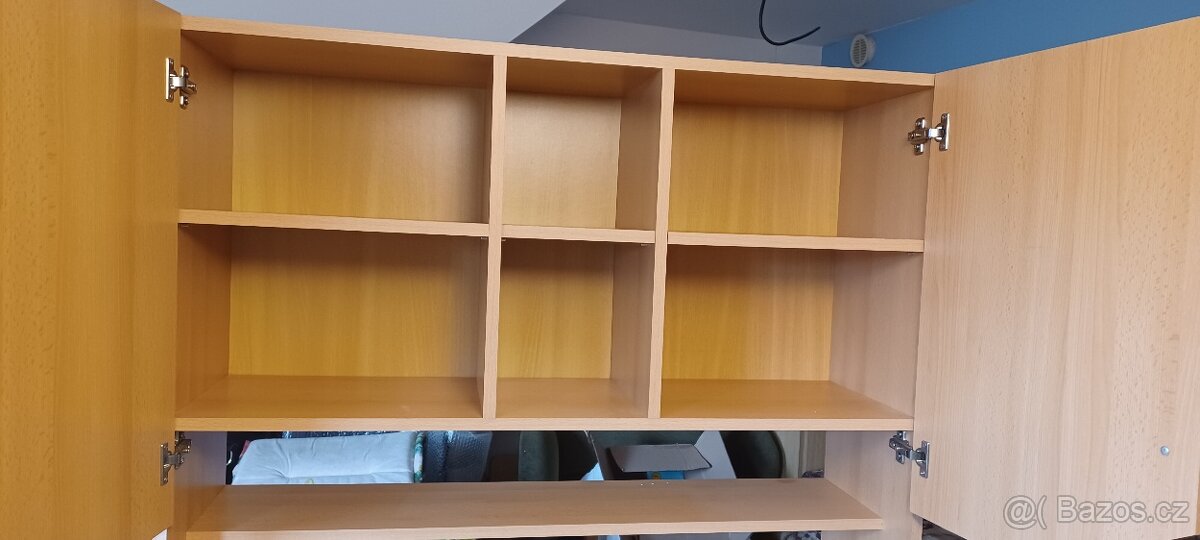 Psací stůl + skříň - 4