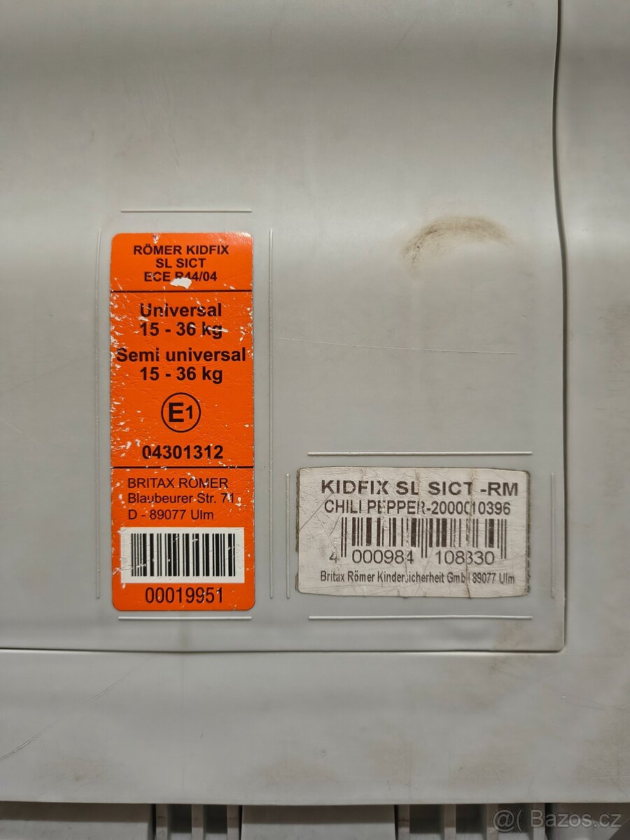 Autosedačka Britax Römer Kidfix 15-36kg - 4
