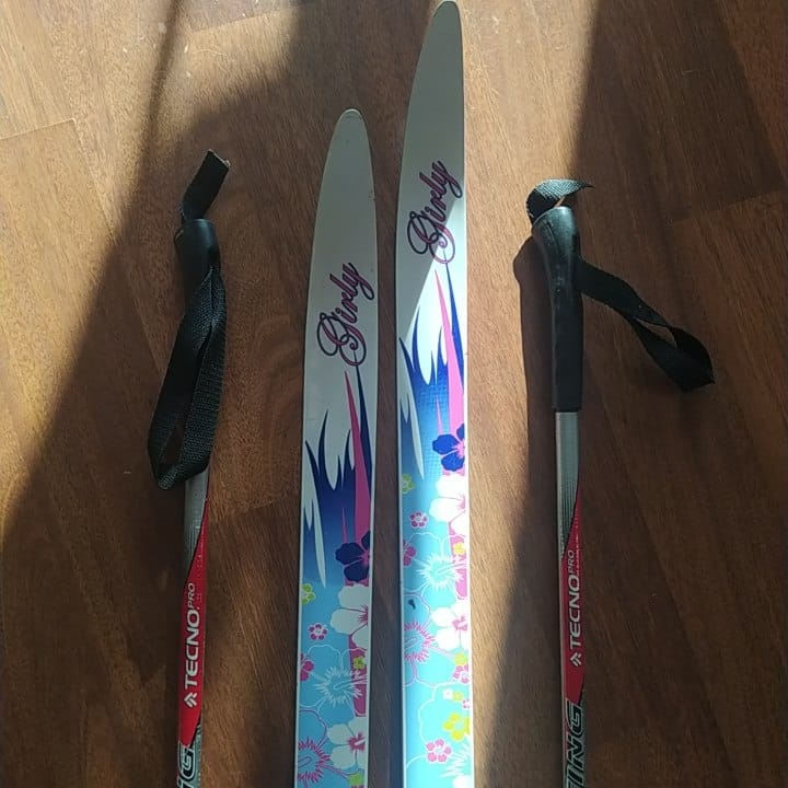 Dívčí běžecké lyže 117cm - 4