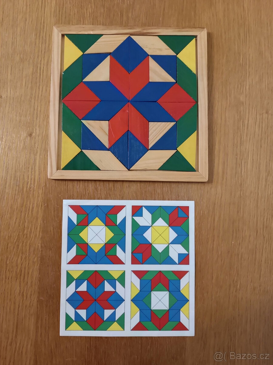 Dřevěné puzzle - 4