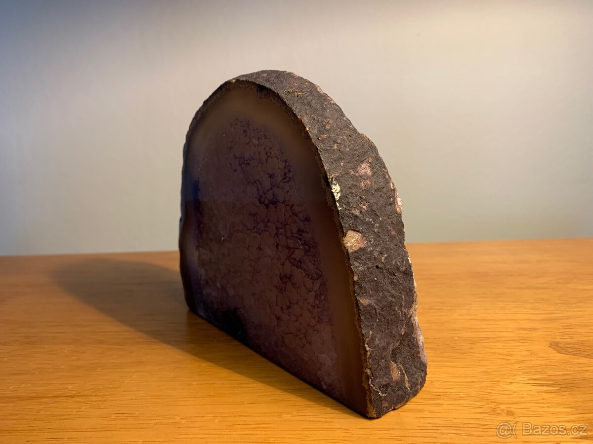 Achatová geoda 1,111 kg - 4