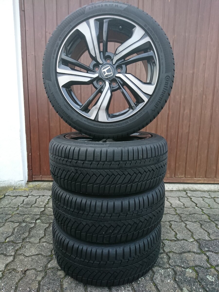 Honda Civic 17" Originální alu kola zimní 235/45/17 - 4