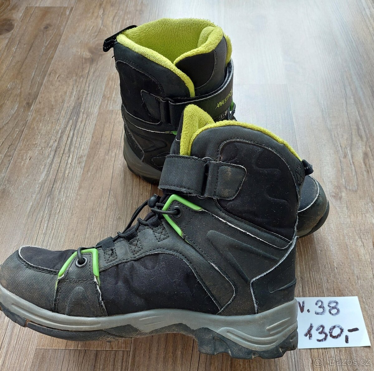 Dětské zimní boty vel. 31, 38 - 4