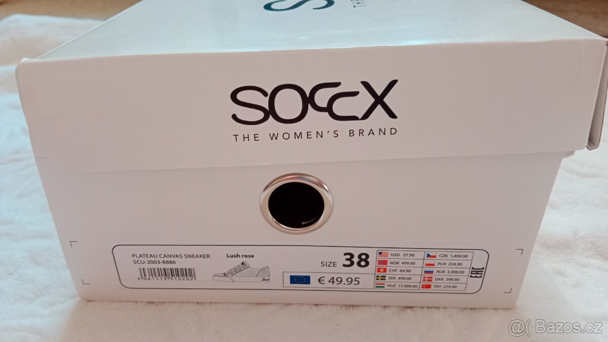 Tenisky Soccx vel 38 - 4