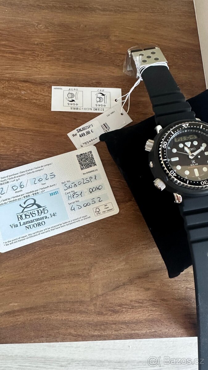 Seiko Prospex Solar ARNIE Black - NOVE - 4