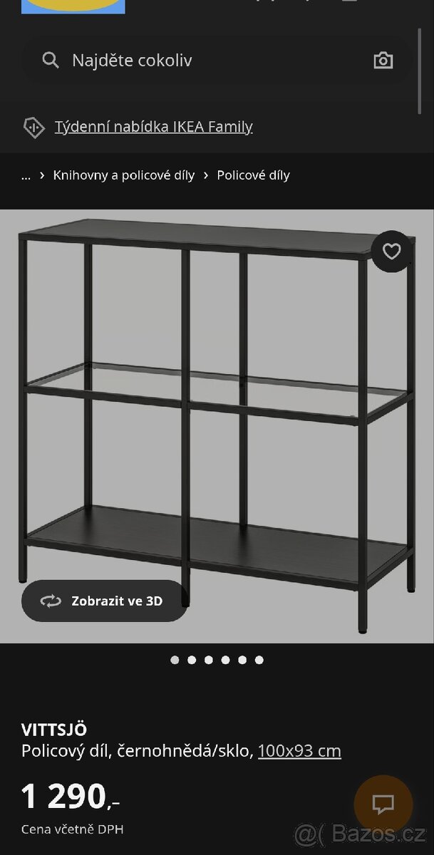 Sestava IKEA REGAL A STŮL - 4