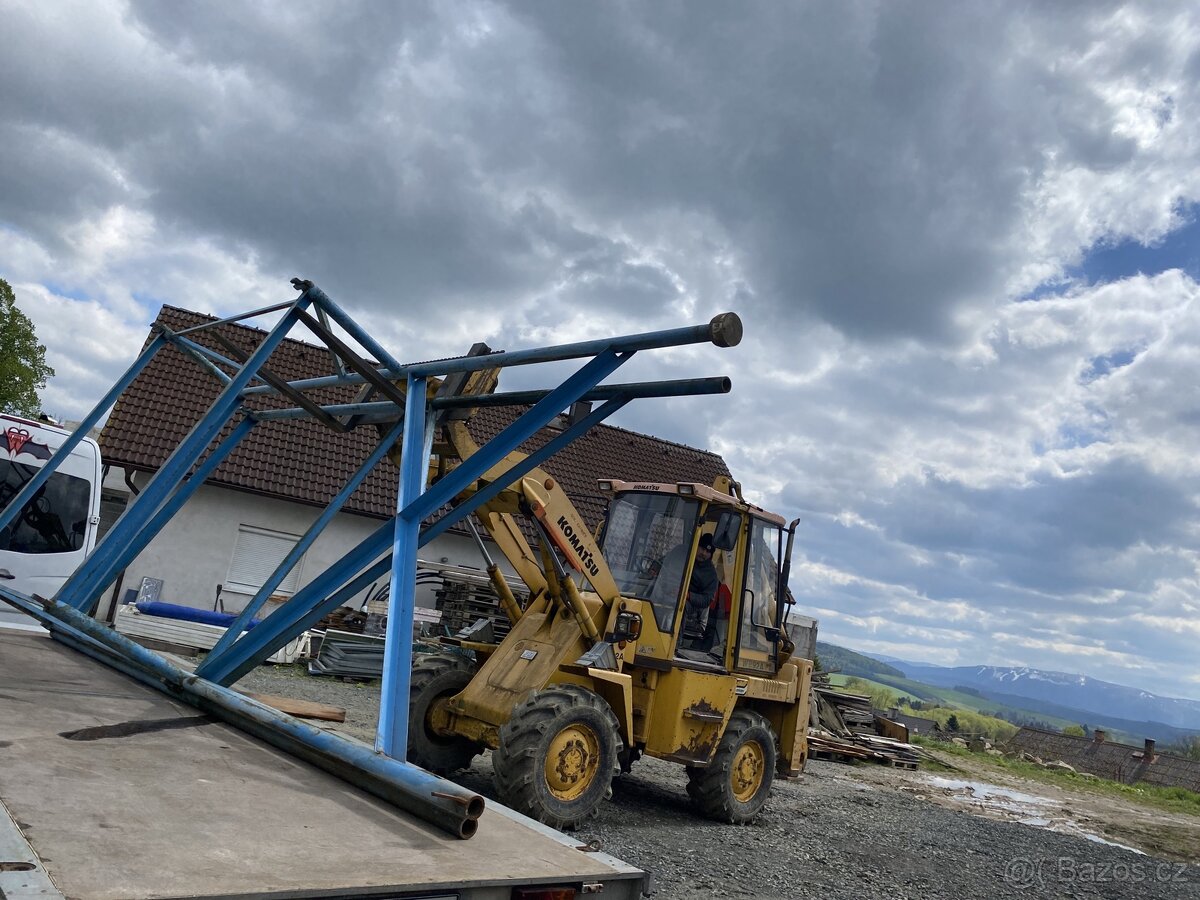 platforma na zavěšení kontejneru do vysky - 4