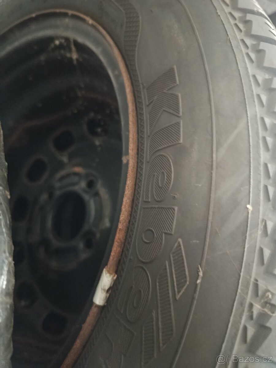 Pneu+plech ráfky Ford fusion - 4