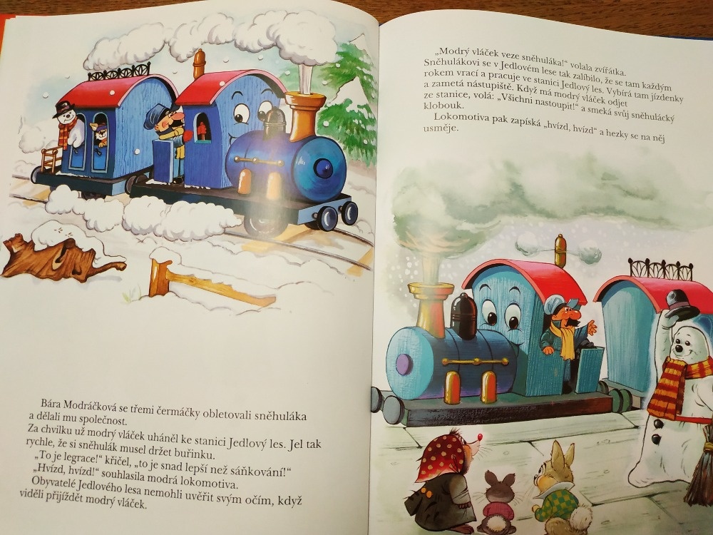 Kniha Modrý a žlutý vláček - 4