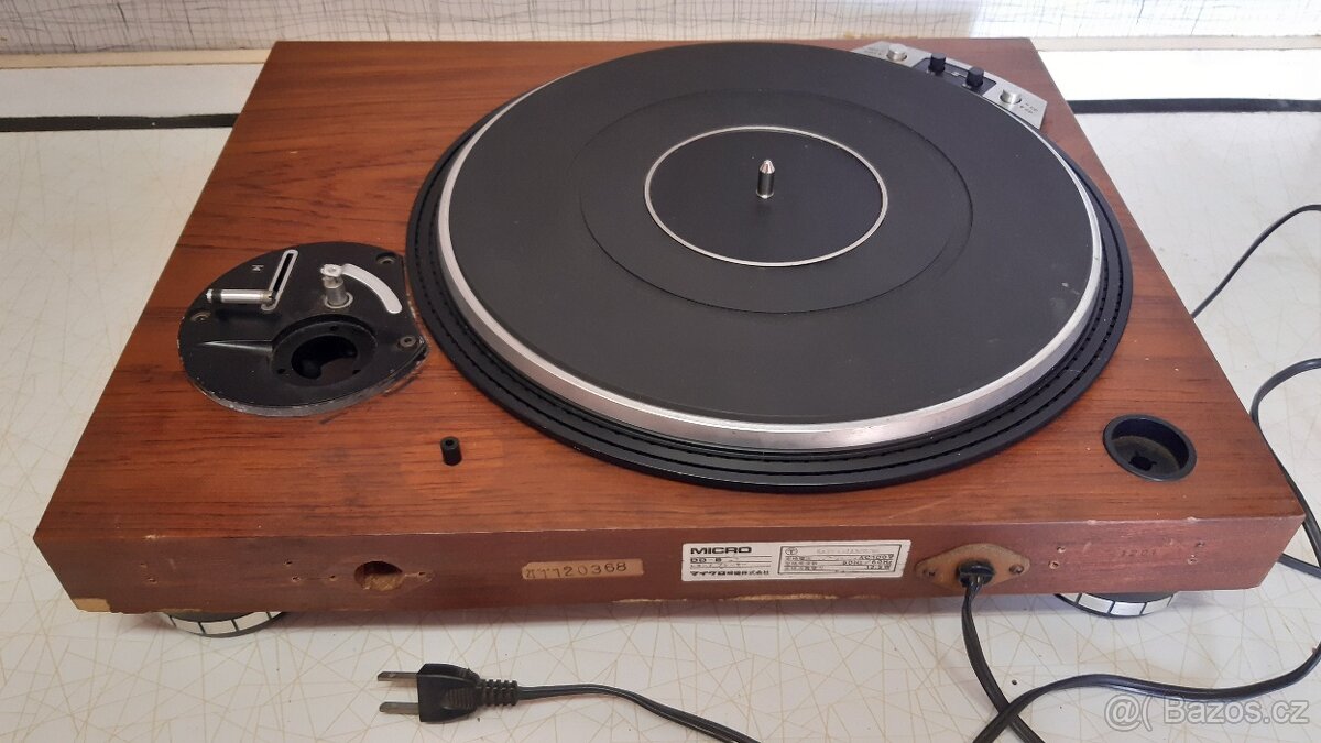 SLEVA gramofon MICRO SEIKI DD-6 na opravu - 4