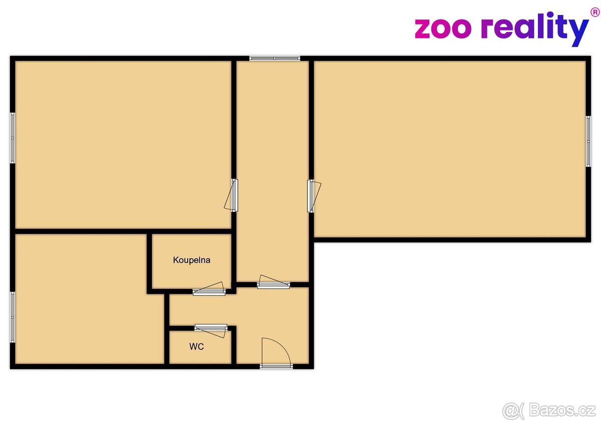 Prodej, byt 3+kk, Trutnov - 4
