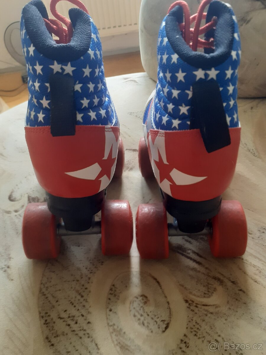 Prodám dětské kolečkové brusle - 4