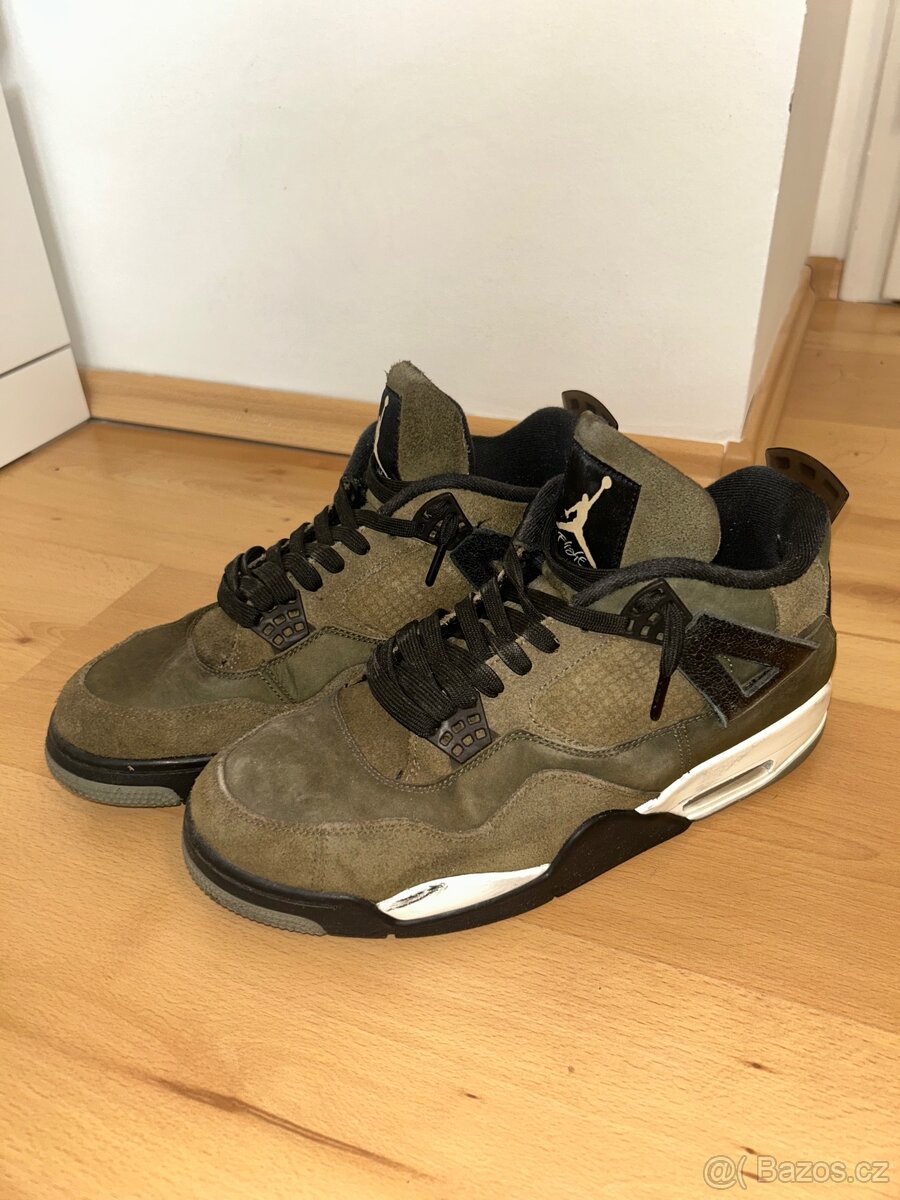 Air Jordan 4 SE Craft "Medium Olive" vel 46 - 4