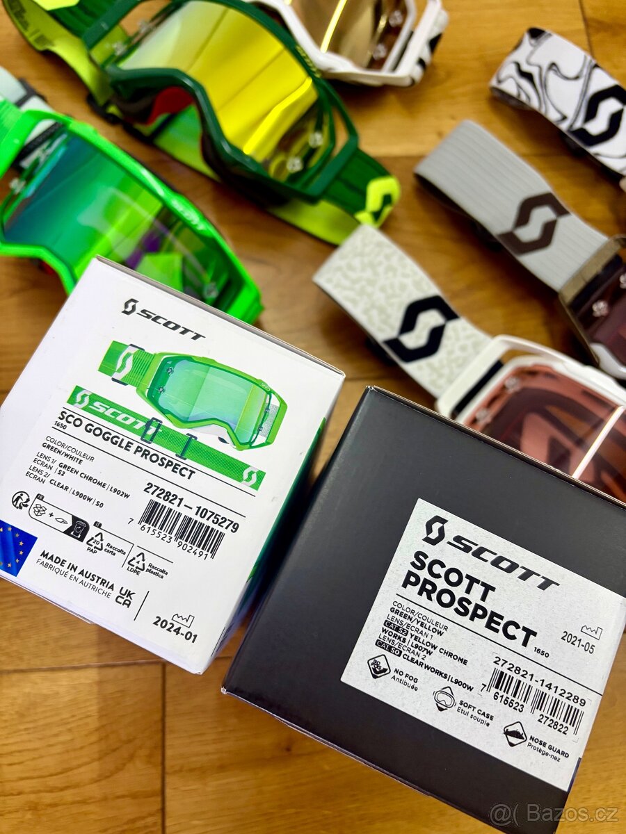 Brýle Scott MX/MTB/SKI - 4