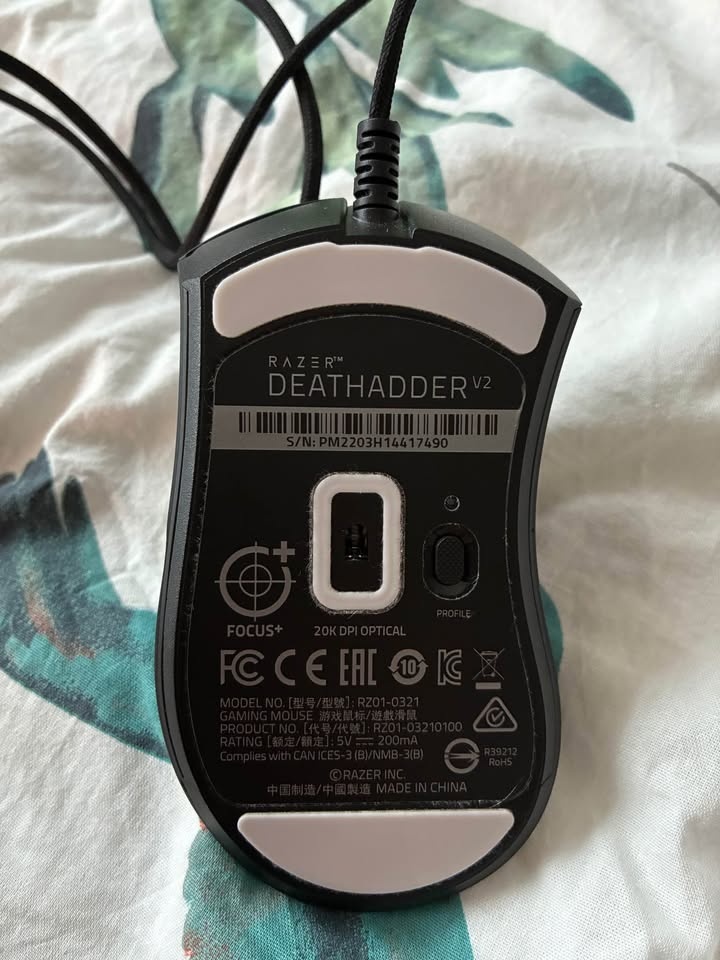 Myš Razer DeathAdder V2 – optická, černá - 4