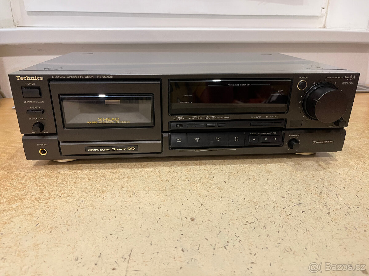 Technics tape deck RS-BX626, 3 hlavy, class AA - 4
